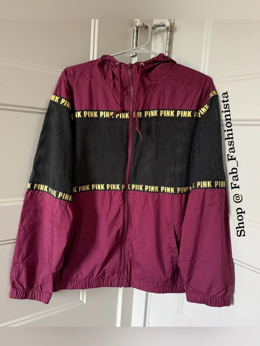 Retired Victorias Secret Mesh Anorak Jacket Medium Large